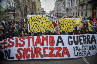 Milano In Marcia Contro La Gue
