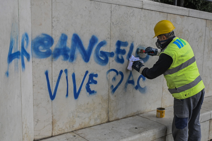 Napoli3A Cancellato Il Graffito