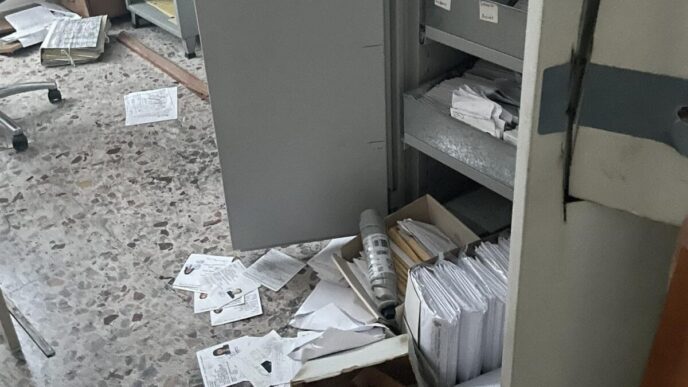 Notte Di Vandalismo A Pratola