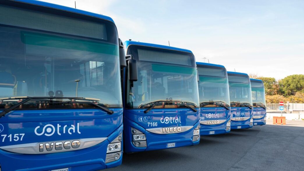 Nuovi Bus Cotral Per Il Giubil