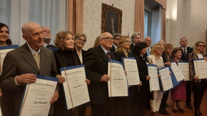 Onorificenza Per Aldo Grassini