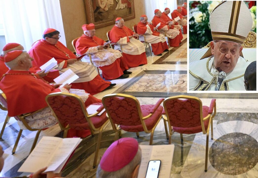 Papa Francesco Celebra La Crea