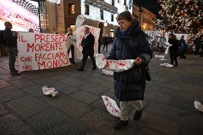 Piazze Di Protesta3A A Genova I