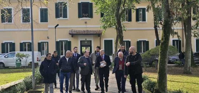 Pietro Grasso Visita Il Centro