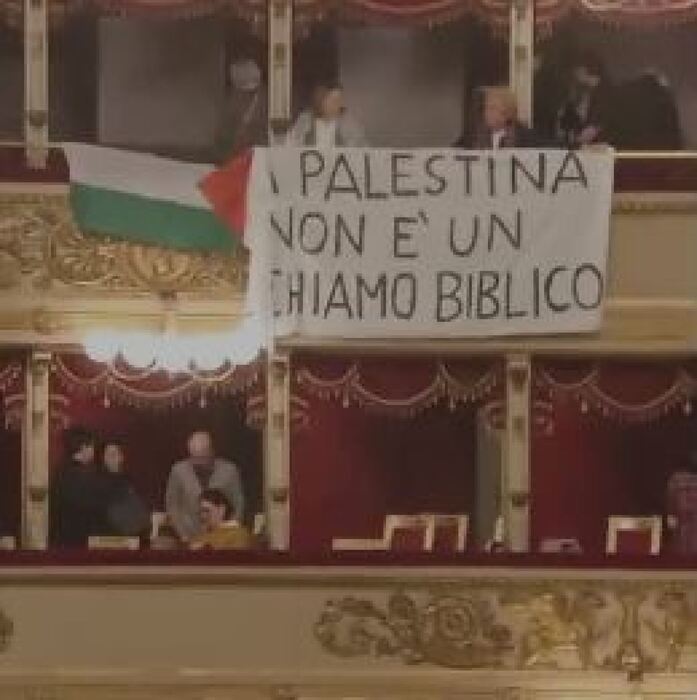 Protesta Per La Palestina Dura