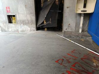 Protesta Studentesca Alla Sede