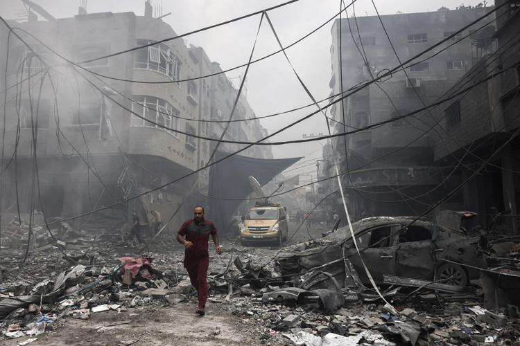 Raid Aerei In Gaza3A Morti E Fe
