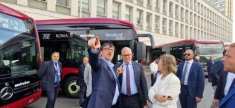 Roma Lancia 110 Nuovi Autobus