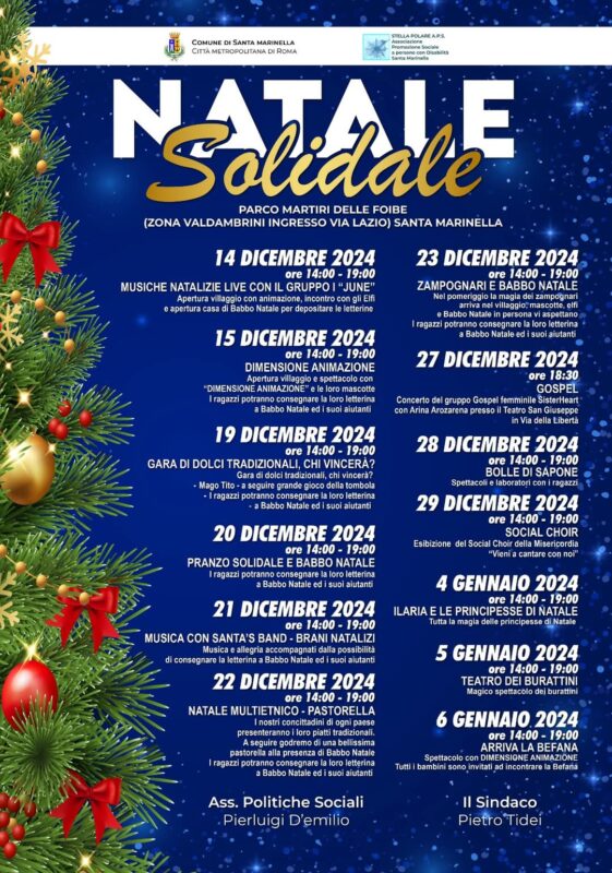 Santa Marinella Celebra Il Nat