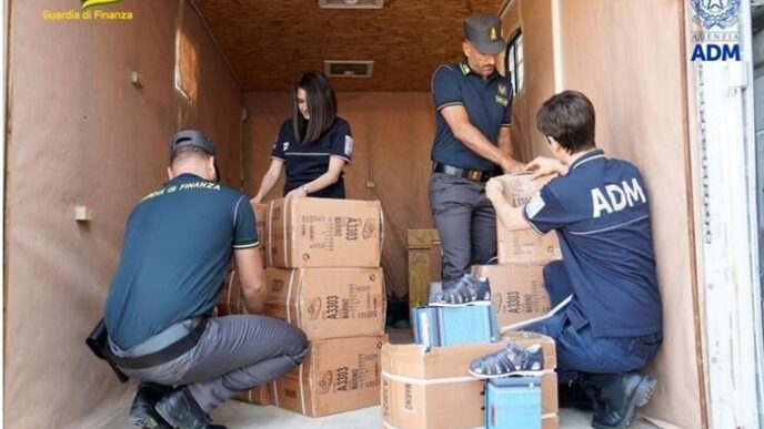 Sequestro Di Cocaina Al Porto