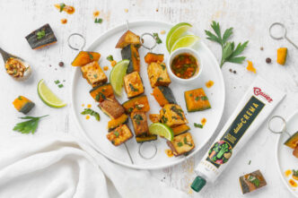 Spiedini Vegetali Di Tofu E Zu