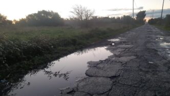 Strade In Cattivo Stato A Cerv