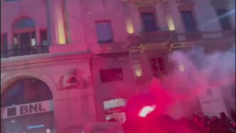 Tensioni Durante Il Corteo Di