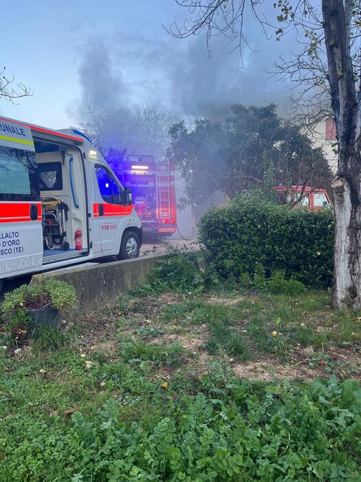 Tragico Incendio A Morro D27Oro