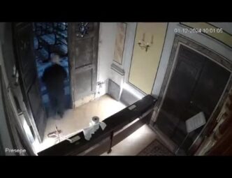 Turista Sorpreso Mentre Urina