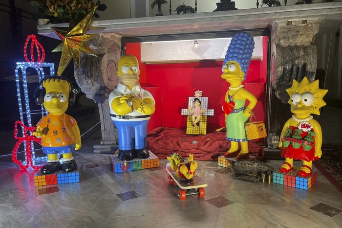 Un Presepe Provocatorio A Merc