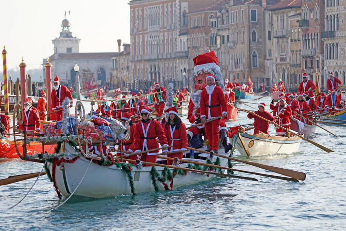 Venezia Festeggia Il Natale Co