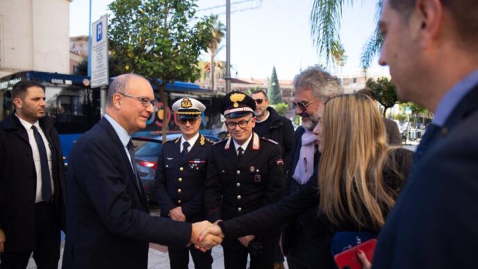 Visita Del Ministro Valditara