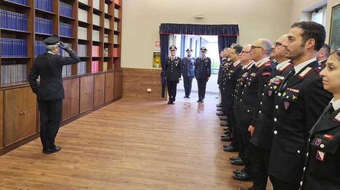 Visita Del Generale La Gala Ad