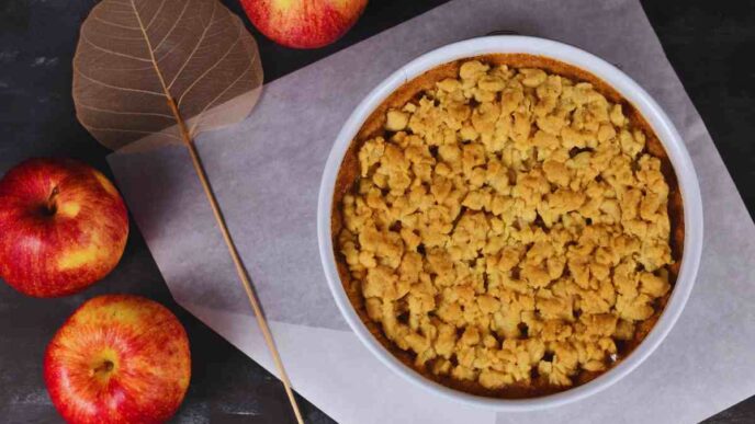 Ricetta Del Crumble Di Mele