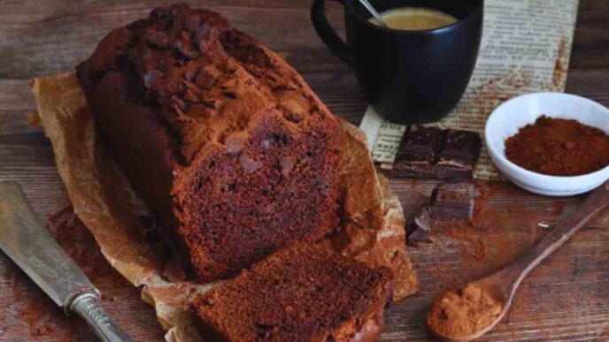 Ricetta Del Plumcake Al Cacao All'Acqua