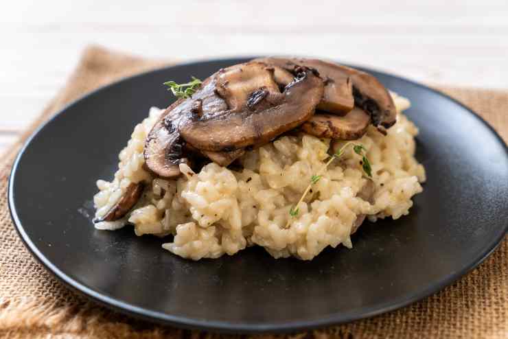 Risotto With Mushroom Cheese 1 1