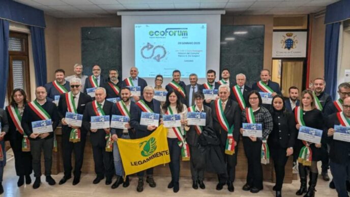 21 Comuni Pontini Premiati Per