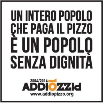 Addiopizzo Lancia 22Pago Chi No