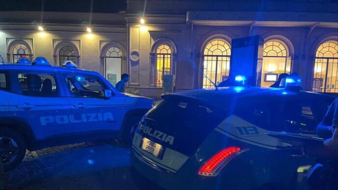 Aggressione A Bordo Del Treno3A