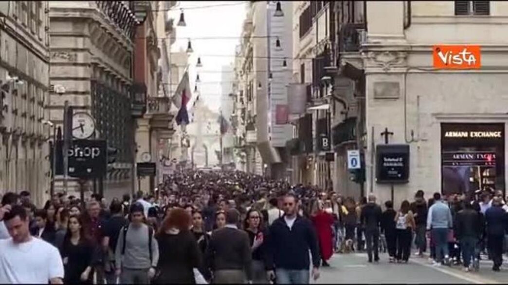 Attimi Di Paura A Roma3A Distac