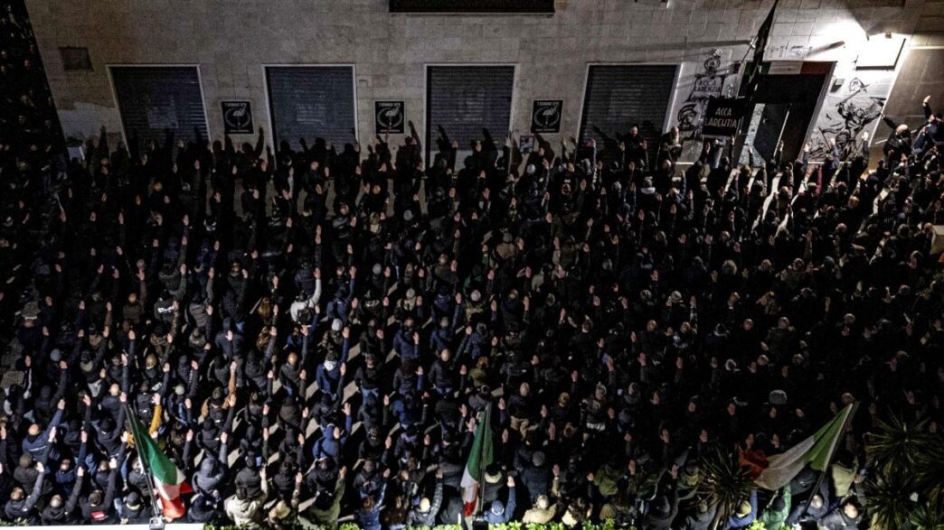 Cerimonia A Roma Per I Militan