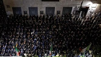 Cerimonia A Roma Per I Militan