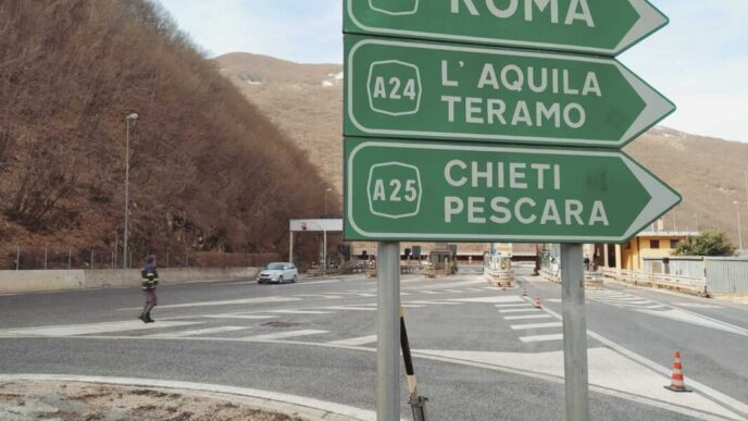 Chiusura Della Tratta Autostra
