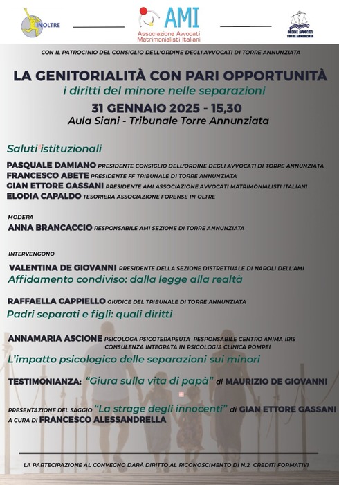 Convegno Sulla Genitorialitc3A0 E