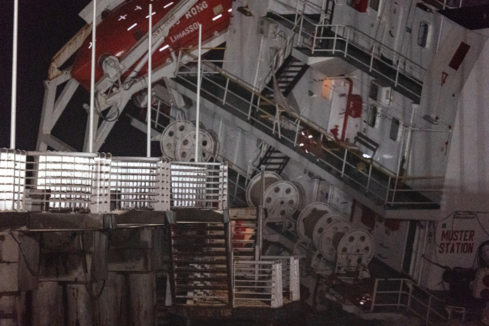 Incaglio Della Nave Guang Rong
