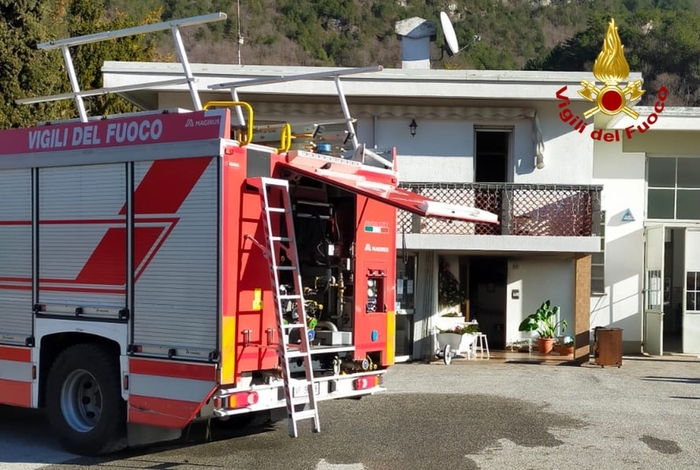 Incendio A Trasaghis3A Due Coni