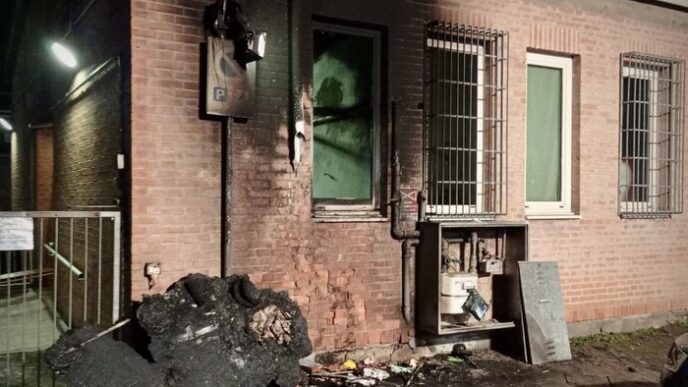 Incendio A Scuola Elementare D