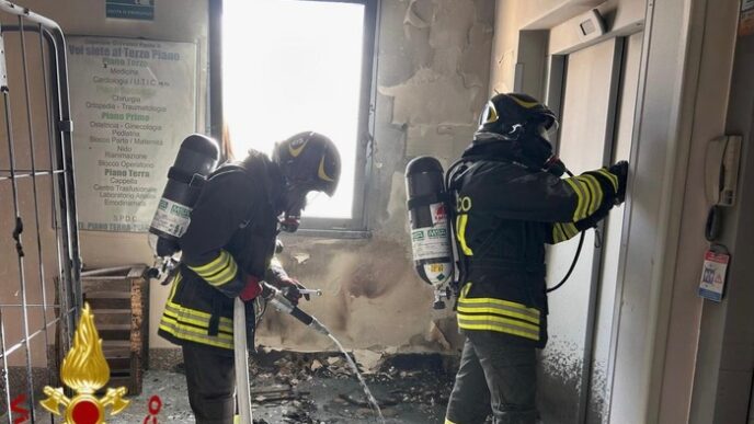 Incendio Al Giovanni Paolo Ii