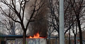 Incendio Alla Piscina Sempione