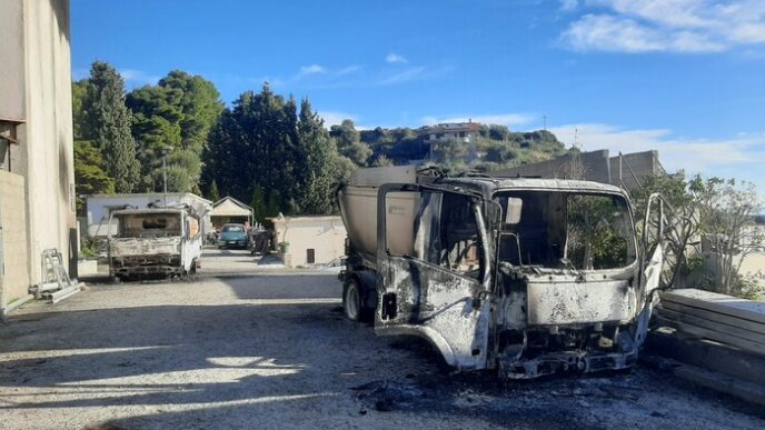 Incendio Doloso A Roccella Ion