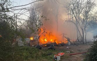 Incendio In Insediamento Abusi
