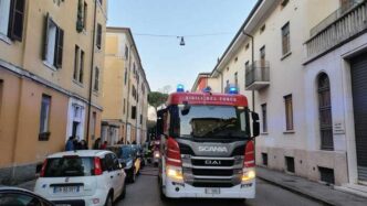 Incendio Nel Quartiere Di San
