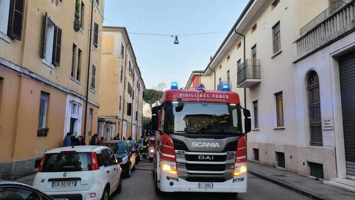 Incendio Nel Quartiere Di San