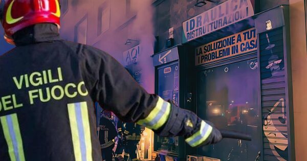 Incendio Nella Ferramenta Aqua