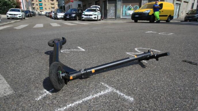 Investita A Milano Una Donna S
