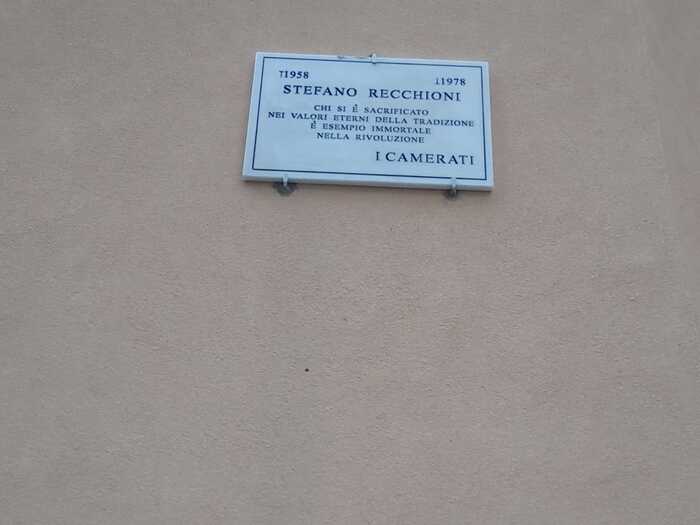 La Targa Di Stefano Recchioni