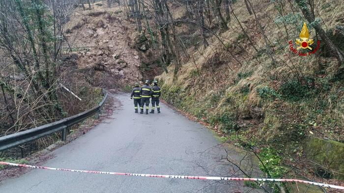 Maltempo Provoca Frana A Davag