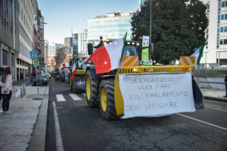 Manifestazione A Roma3A Agricol