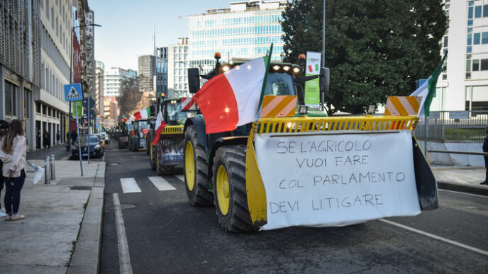Manifestazione A Roma3A Agricol