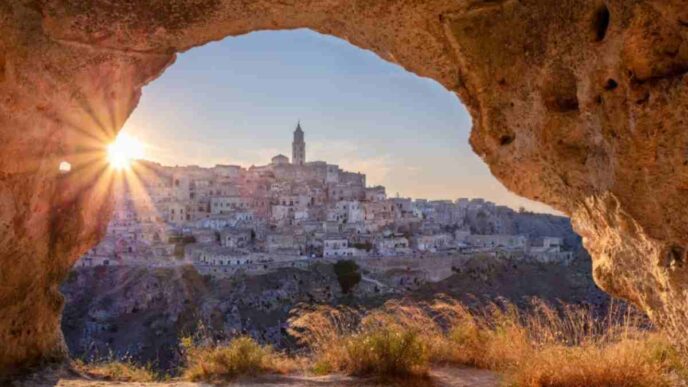 Matera Scavata Nella Roccia